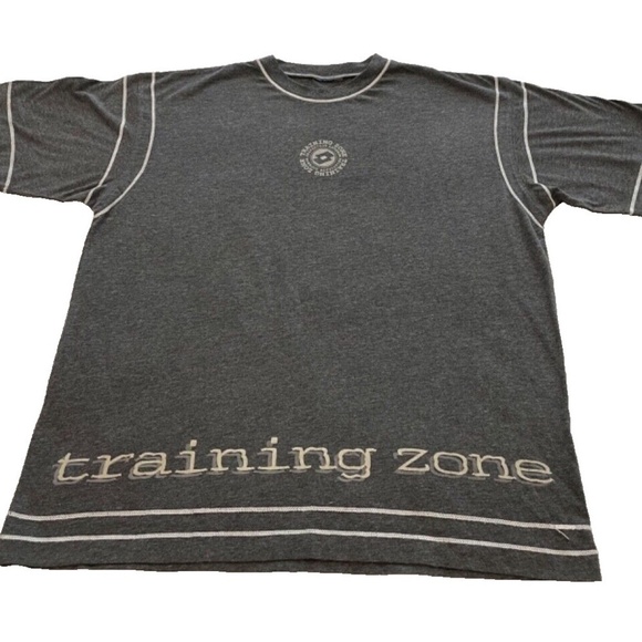 Vintage Lotto Mens Training Zone T-Shirt Grey Size L - Picture 1 of 3